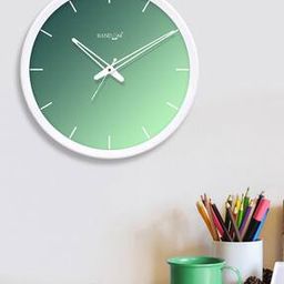 Round Shaped New Plastic Wall Clock With Glass-image-55