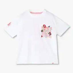 Girls Graphic Print Oversized Cotton Round-Neck T-Shirt-image-27