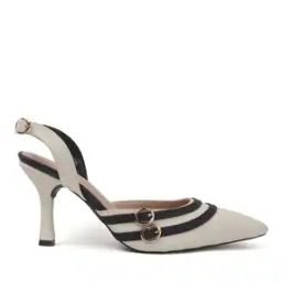 Women Pointed-Toe Stilettos with Buckle Closure-picture-6