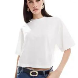 Women Boxy Cropped T-Shirt-image-66