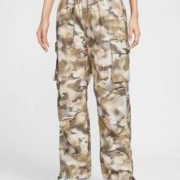 Women Camouflage Print Oversized Cargo Pants-image-37