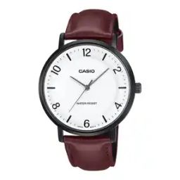 Men Enticer Water-Resistant Analogue Watch-MTP-VT03BL-7BDF-1