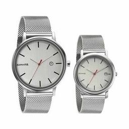 His & Her Couple Analogue Watch Set-image-28