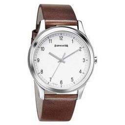 Men Water-Resistant Analogue Watch-NT7135SL03-picture-23