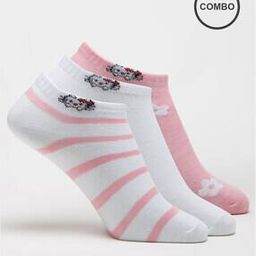 Pack of 3 Striped Everyday Socks-image-142