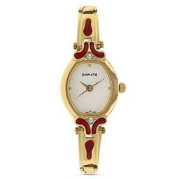 sonata Women Water-Resistant Analogue Watch-NT8068YM04-picture-6