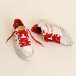 Lace-Up Sneakers with leather Upper-image-90