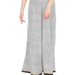 Striped Flared Palazzos-picture-19