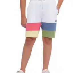Colour-Block Shorts with Insert Pockets-image-4