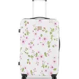 Floral Print Hard Body Trolley Bag-23