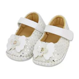 Girls Embellished Casual Shoes with Floral Accent-image-89