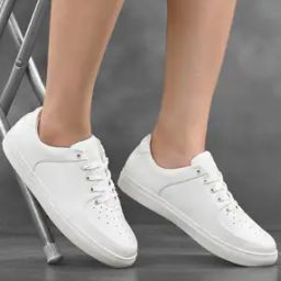 Panelled Lace-Up Casual Shoes-image-120