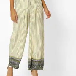 Printed Pleated Palazzos-image-19
