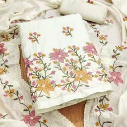 Women Embroidered 3-Piece Unstitched Dress Material-image-76