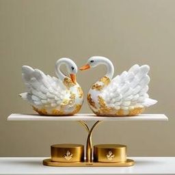 Set of 2 Decorative Ducks Showpiece-27