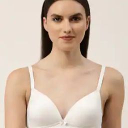 Lightly-Padded Bra with Bow-14
