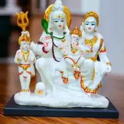 nayra handicrafts Decorative Shiv Family Idol-picture-48