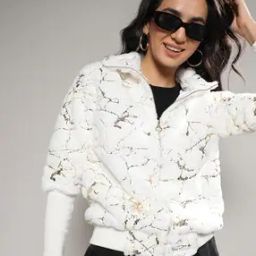 Women Regular Fit Zip-Front Jacket-image-30