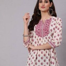 Floral Print A-line Tunic-image-55