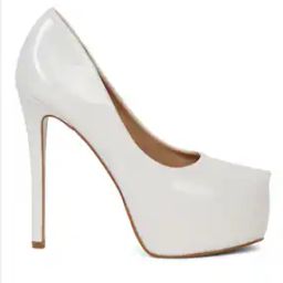 Round-Toe Slip-On Pumps-45