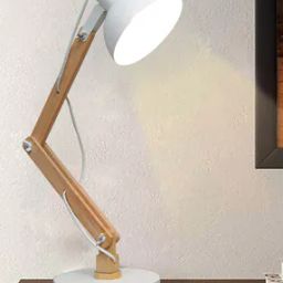Wooden Table Lamp with Adjustable Arm-picture-20