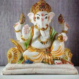 gg god gift enterprises Marbel Ganesha Showpiece-picture-45