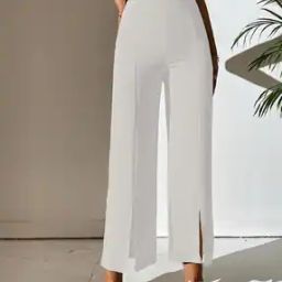  Women High Rise Boot Fit Trousers-image-42