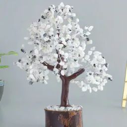 Handcrafted Crystal Stone Wish Tree Showpiece-76