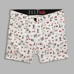elle kids Novelty Print Shorts with Pockets-picture-7