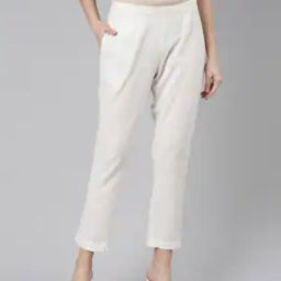Slim Fit Pants with Insert Pocket-image-8