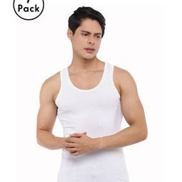 Pack of 7 Men Solid Cotton Vest-picture-53