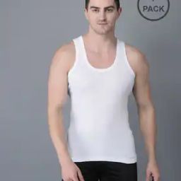 Pack of 7 Men Solid Cotton Vest-image-74
