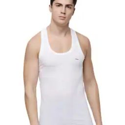 Pack of 5 Men Solid Combed Cotton Shrinkless Vest-image-9
