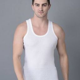 Pack of 3 Men Solid Cotton Vest-picture-51