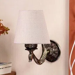 Dual Antique Gold Wall Lamp-image-80