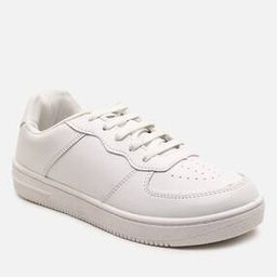 Men Perforated Round-Toe Lace-Op Shoes-image-8