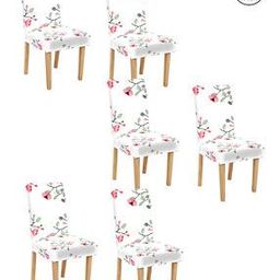 Pack of 6 Printed Washable Chaircovers-image-99