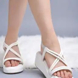 Women Criss-Cross Strappy Wedges-image-23