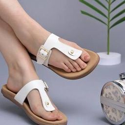 Women Slip-On T-Strap Sandals-image-67