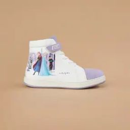 Girls Frozen Print Ankle-Length Boots-picture-51