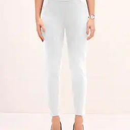 Slim Fit Single Pleated Pants with Insert Pockets-image-21