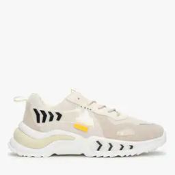 Panelled Low-Top Lace-Up Sneakers-image-138