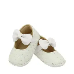 neska moda Round-Toe Shoes with Bow Applique-picture-16