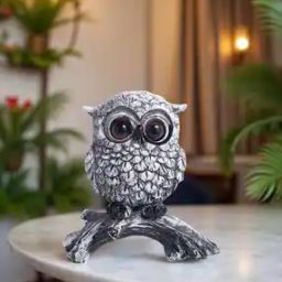  Miniature Owl Showpiece-36