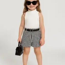 Girl Printed Shorts & Top Set-image-84