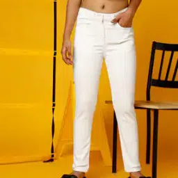 Girls Skinny Fit Jeans with 5-Pocket Styling-image-94