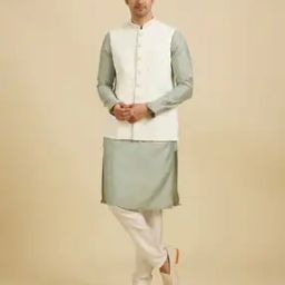 Men Embroidery Nehru jacket-picture-14