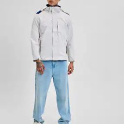 Men Zip-Front Track Jacket with Insert Pockets-picture-0