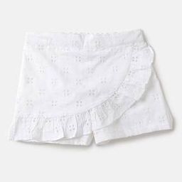 Schiffli Embroidered A-Line Skirt-picture-17