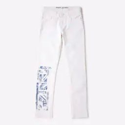 Boys Cashed Graphic Print Slim Fit Jeans-picture-15